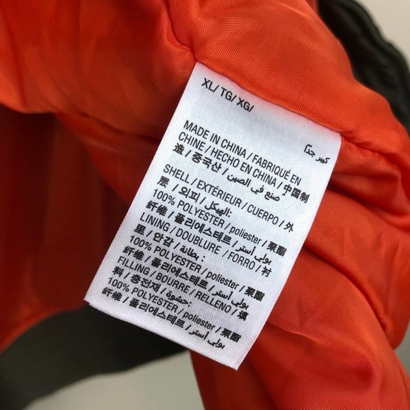 American Rag Mens Green Bomber Jacket XL - Picture 8 of 9